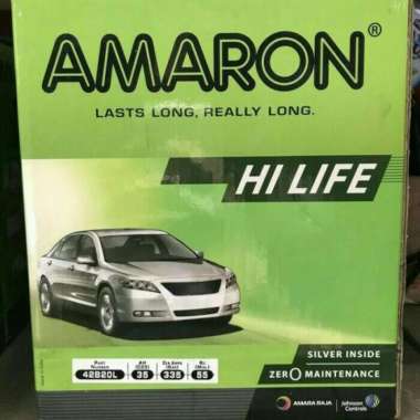 Aki Honda Jazz/ Aki Mobilio/ Aki Brv/ Amaron Hilife NS40ZL/ 42B20L