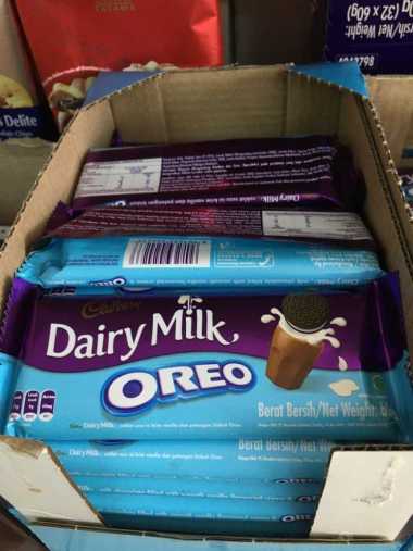 Promo Harga CADBURY Dairy Milk Oreo 60 gr - Blibli