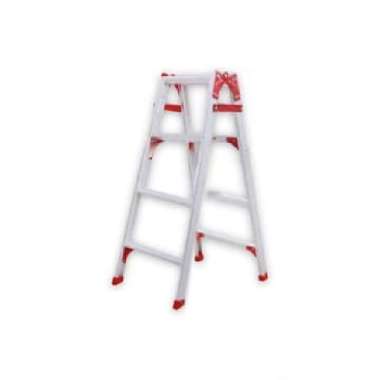Tangga Lipat Aluminium 2in1 4 Step Fixsteps