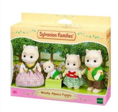 Sylvanian Families Woolly Alpaca Family Set
