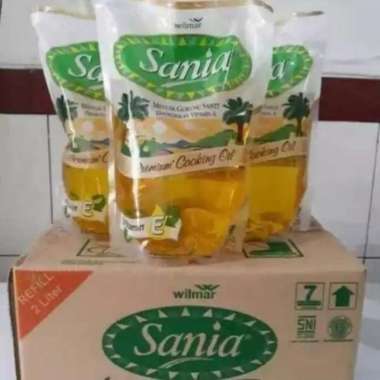 minyak goreng sania 2liter 1dus