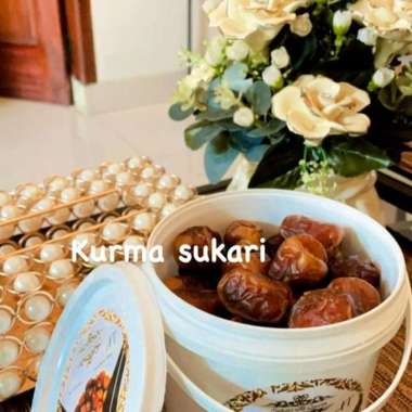 kurma sukari premium ember 850gr lembut