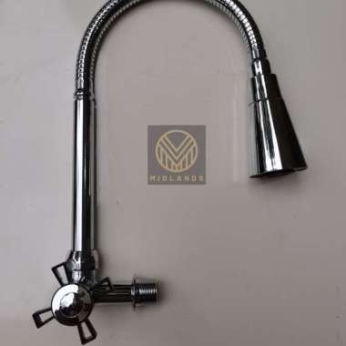 Kran Angsa Fleksibel Cuci Piring/Kran Sink Dapur Wastafel/Keran Air TERBAIK Multicolor