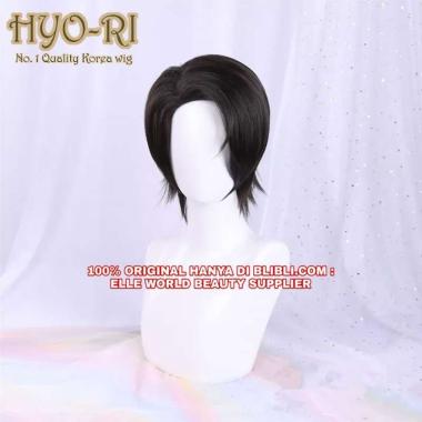 RAMBUT PALSU COSPLAY ANIME FULL WIG YUTA OKKOTSU WIG OKKOTSU YUTA JUJUTSU KAISEN WIG PRIA PENDEK LUR