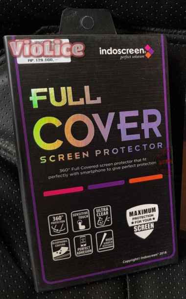 Indoscreen Anti Gores Samsung Note FE Full Cover 360 Fullset
