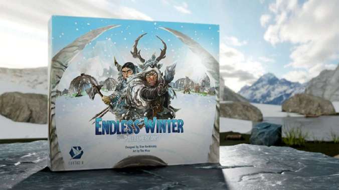 Endless Winter Kickstarter Chief Pledge Board Game