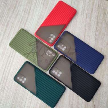 Case Hybrid Samsung M51 / Galaxy M51 / SM-M515F / SM-M515F/DSN Fuse Case Transparan Hybrid Hijau Tua