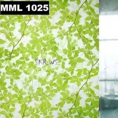 Sunblast Motif Daun Hijau Kaca Wallpaper Stiker 45 Cm X 1 M