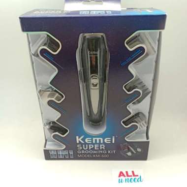 Grooming Kit Kemei KM 600 11 in 1 - Alat Cukur Rambut Kemei KM-600