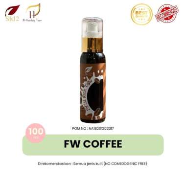 SR12 FACIAL WASH COFFEE SABUN CUCI MUKA SABUN WAJAH GLOWING HALAL BPOM