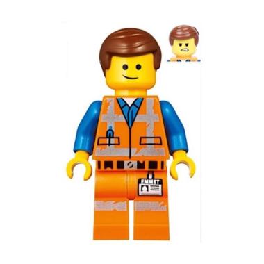 LEGO TLM142 The Lego Movie 2 Emmet Lopsided Smile-Angry Mini Figure