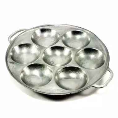 Kampung Kaleng Cetakan Martabak Telur Puyuh [7 Lubang] ALUMINIUM