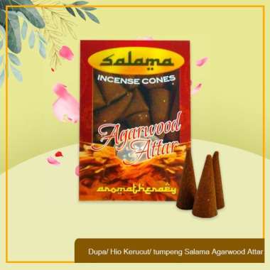 Dupa/ Hio Kerucut/ tumpeng Salama Agarwood Attar