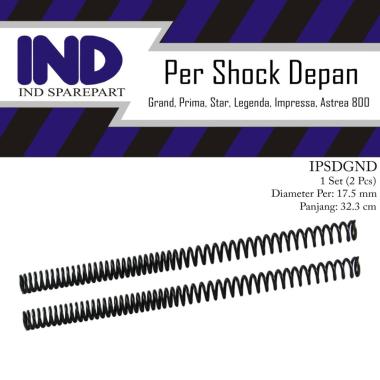 IND Onderdil Per Shockbreaker Depan for Astrea Grand - Prima Astrea 800 - Star- Legenda - Impresa HI