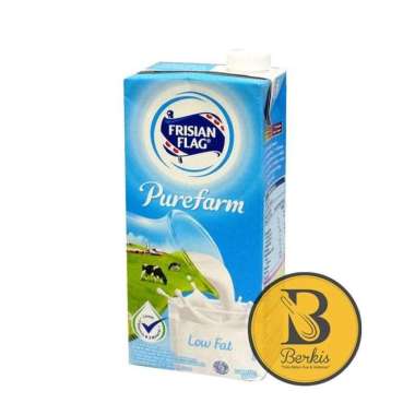 Promo Harga Frisian Flag Susu UHT Purefarm Low Fat 900 ml - Blibli