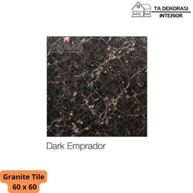 Lantai Granit Sandimas Dark Emprador 60 x 60cm