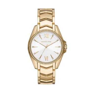 Michael Kors Women's Whitney Three-Hand Gold-Tone Stainless Steel Watch MK6693 Gold