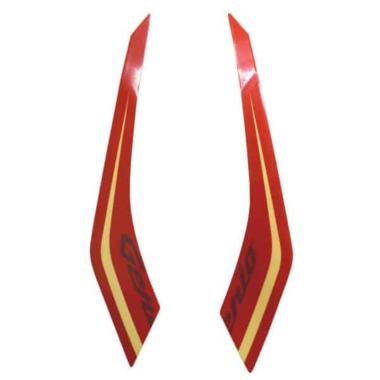 Honda Genuine Part Winker FR Sticker Body Sein Motor for Genio RED