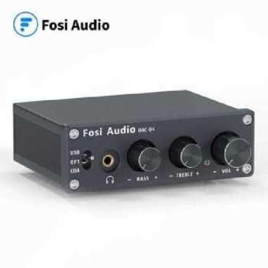 Fosi Audio USB Amplifier HiFi Stereo Gaming DAC & Headphone - DAC-Q4
