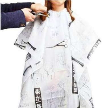HAIRDRESSER CAPE/ KAIN KEP PENUTUP POTONG RAMBUT