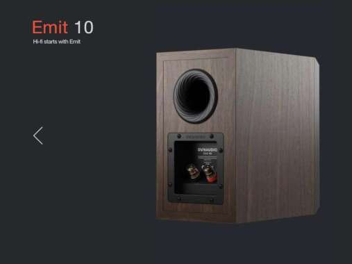 Dynaudio Emit 10 bookshelf speaker Putih