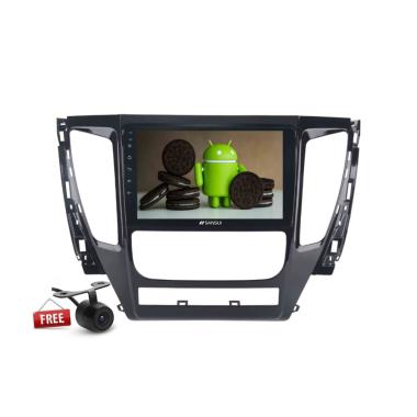 Sansui Android OS Headunit Mobil For Mitsubishi Pajero Sport [free Kamera Mundur CCD Nightvision Set