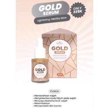SERUM Benings SkincareDr Oky Pratama Bening's Idonesia Gold Acne White Serum Gold