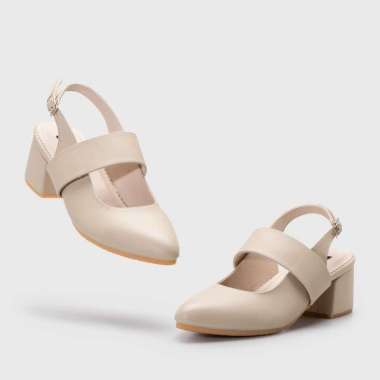 Sandal Sepatu wanita Adorable Projects - Starky Heels Ivory - Sepatu Wanita 42