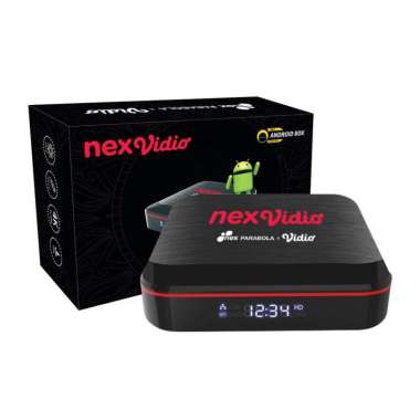 Nex Vidio Android Box Receiver Smart TV Digital Nex Parabola Premium