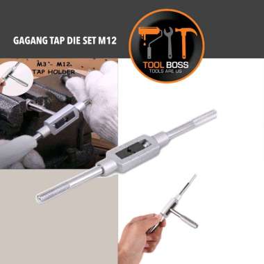 GAGANG TAP HANDLE 1/2 INCHI -ADJUST TAP WRECH HAND TAP M12