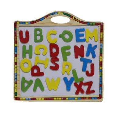 Mainan Edukasi Papan Huruf Magnet