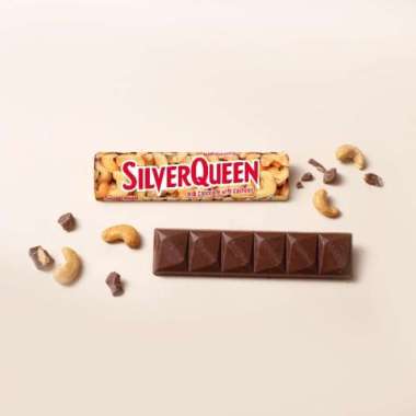 Promo Harga Silver Queen Chocolate Cashew 25 gr - Blibli