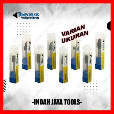 BENZ Mata Tuner 6 MM SATUAN - Tungsten Carbide Rotary File Bor Cuner LX1025