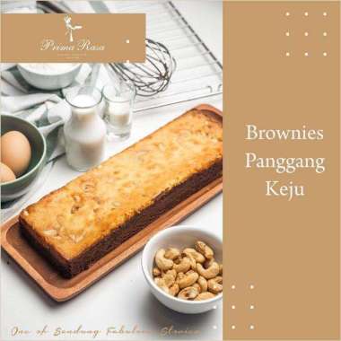 Prima Rasa - Brownies Panggang - Oleh Oleh Kue Bandung Keju