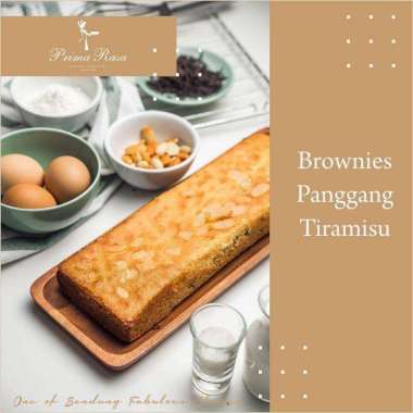 Prima Rasa - Brownies Panggang - Oleh Oleh Kue Bandung Tiramisu