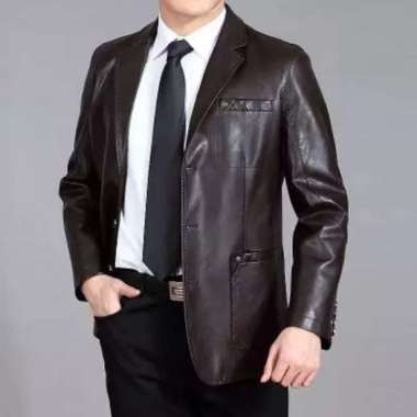 Jas Kulit asli kambing super/Jas pria kulit asli kambing super/Jasket pria kulit kambing super elega