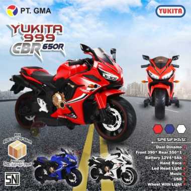 Mainan Anak Motor Aki Yukita 999 CBR 650R