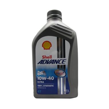 Shell Advance Ultra SAE 10W-40 4T Oli Motor [1 Liter]