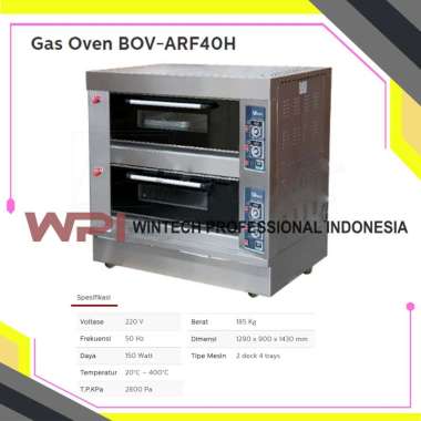 FOMAC gas baking oven BOV-ARF40H (Oven Pemanggang Roti Gas)