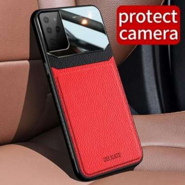 LUXURY LEATHER CASE KULIT SAMSUNG S21 ULTRA CASE DELICATE ORIGINAL