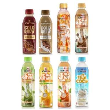 Ichitan minuman Thai milk green tea