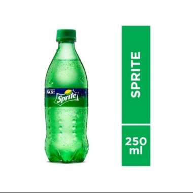 Coca Cola | Sprite | Fanta Botol 250 ML (Isi 12 Botol)  Sprite