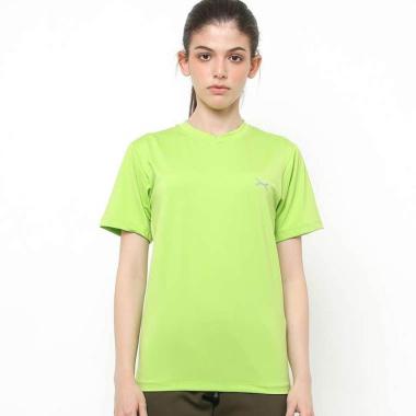 FLEX Zone Baju Olahraga Lengan Pendek Wanita [FTS-533] XS hijau stabilo