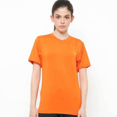 FLEX Zone Baju Olahraga Lengan Pendek Wanita [FTS-533] XS orange
