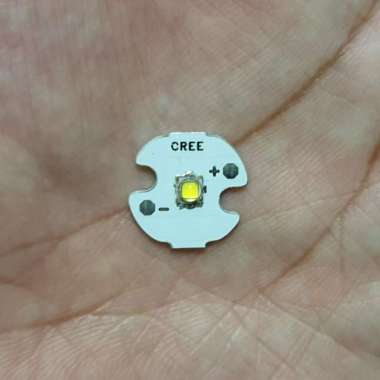 CREE LED EMITTER XP-G2 XPG2 ALUMUNIUM BASE 16MM 5 WATT WHITE PUTIH
