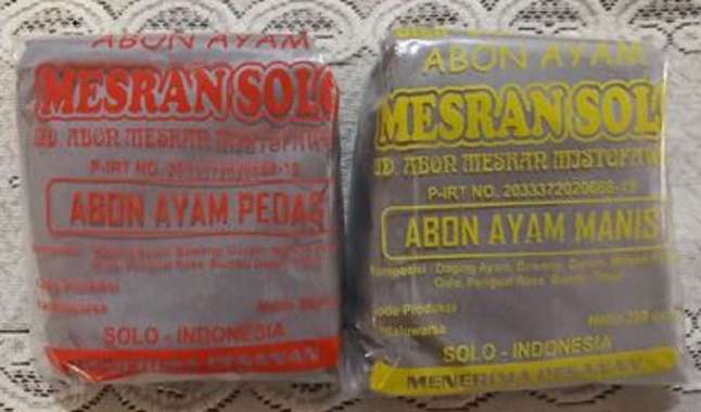Mesran Solo Abon Ayam [250 gr]