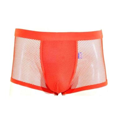 OEM Celana Boxer Pria [P2714/ 1 Pcs] XXL Merah
