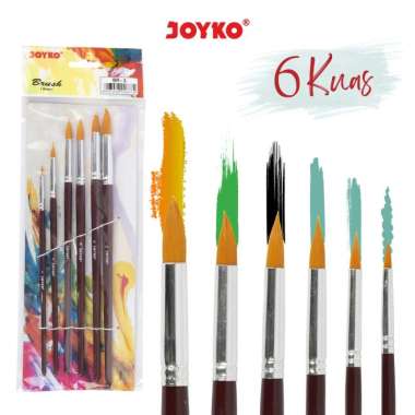 Brush / Kuas Cat Air / Cat Minyak / Lukis / Acrylic Joyko BR-3