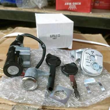 KUNCI KONTAK ASSY SET LENGKAP PLUS KUNCI JOK SUPRA X 125 (KUALITAS ORI SUPER)