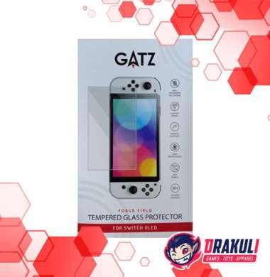 Nintendo Switch OLED GATZ Tempered Glass Protector Premium Quality